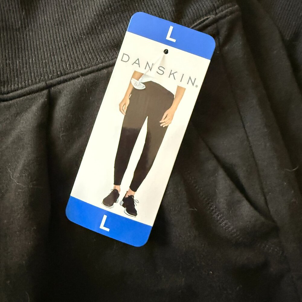 NWT Danskin Women's Soft Touch Jogger Pants, Size L